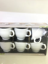 Ceramic Cup Set - 6pcs