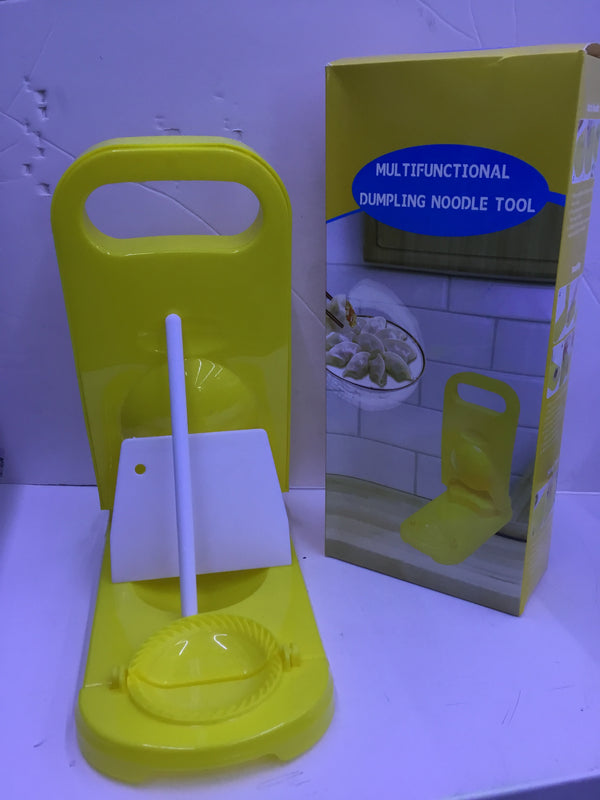 2-in-1 Manual Dumpling Maker Press yellow