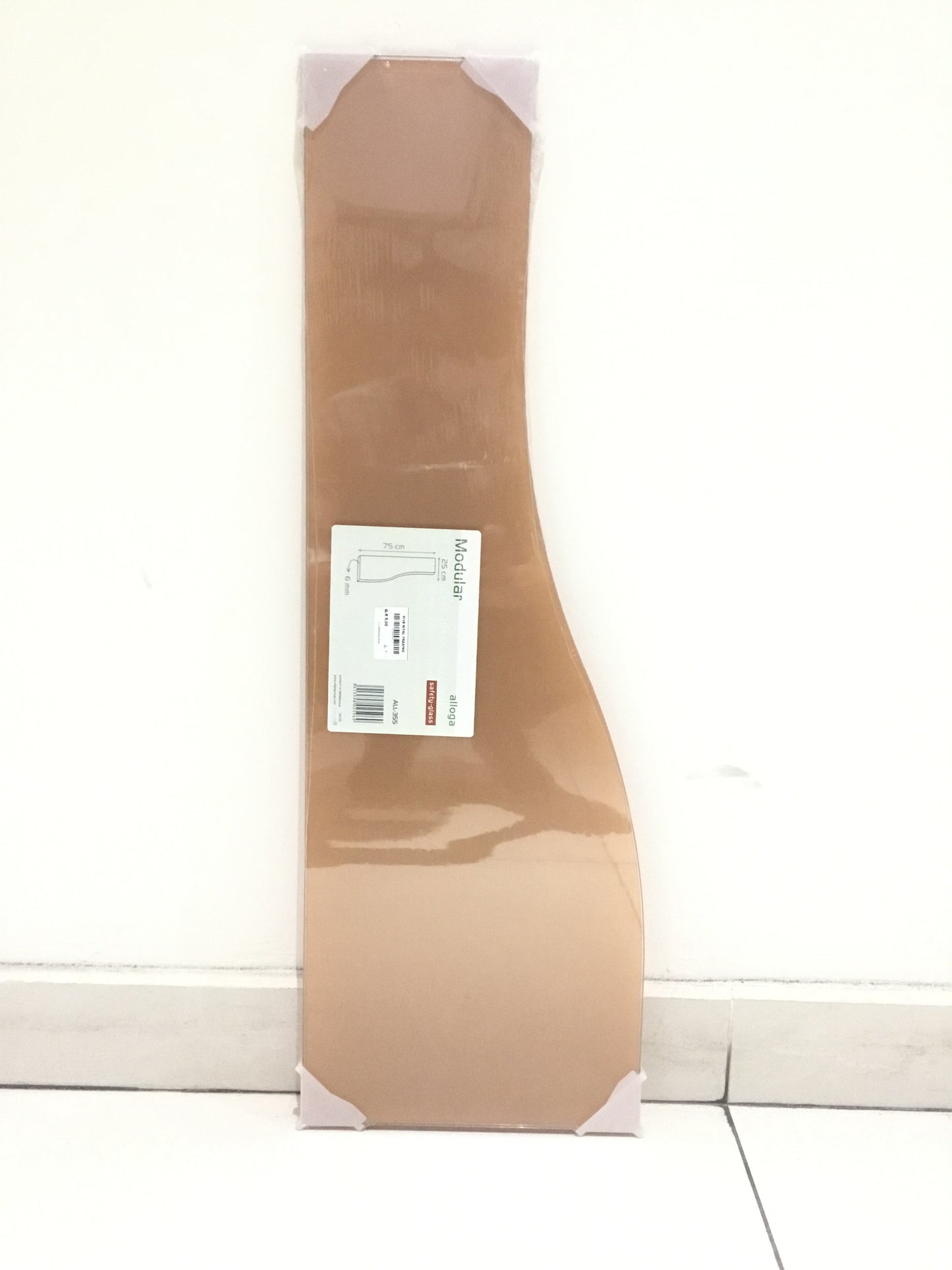 FR MGM Floating Shelf - (75*25cm/6mm) - ALL-355