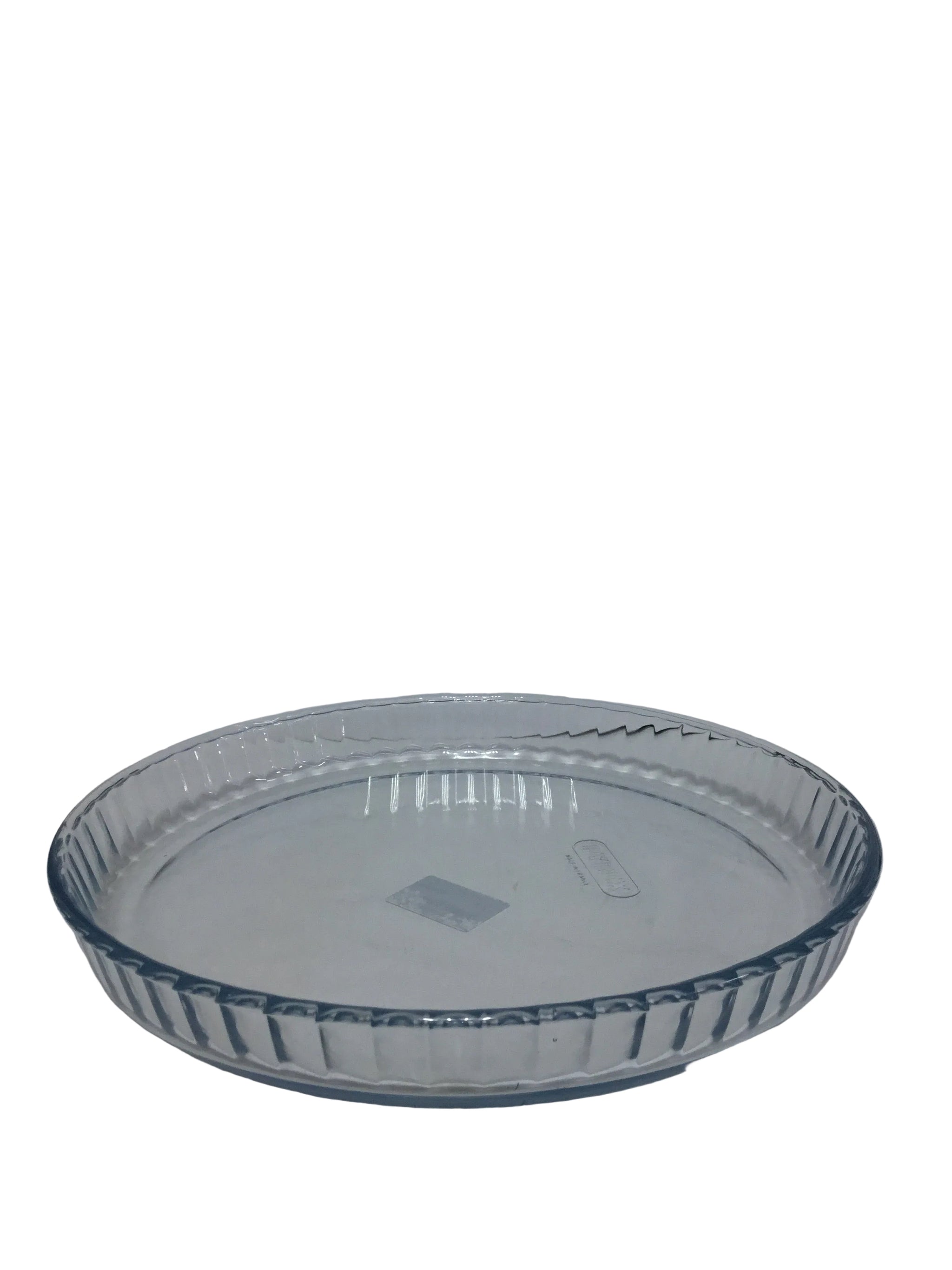 FR Round Glass Serving Plate - 005