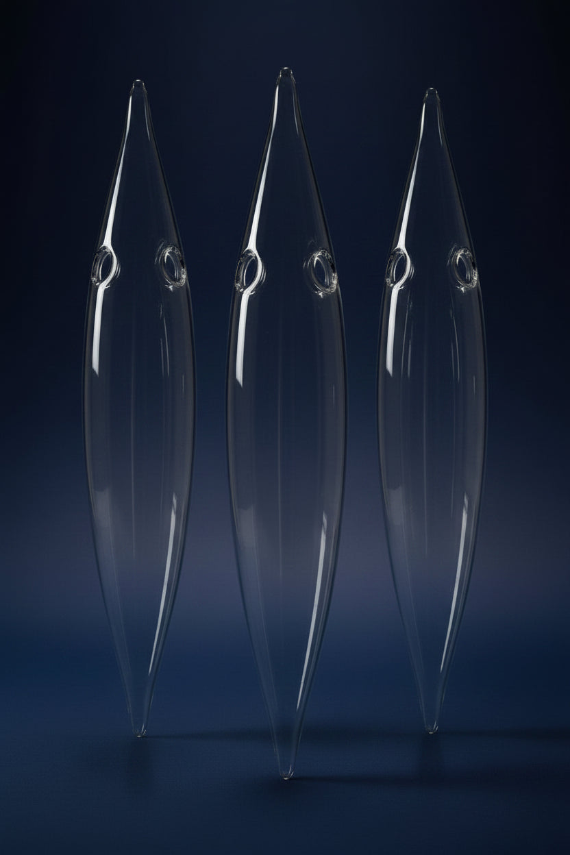Crsytal Teardrop Shaped Decor Piece - 005