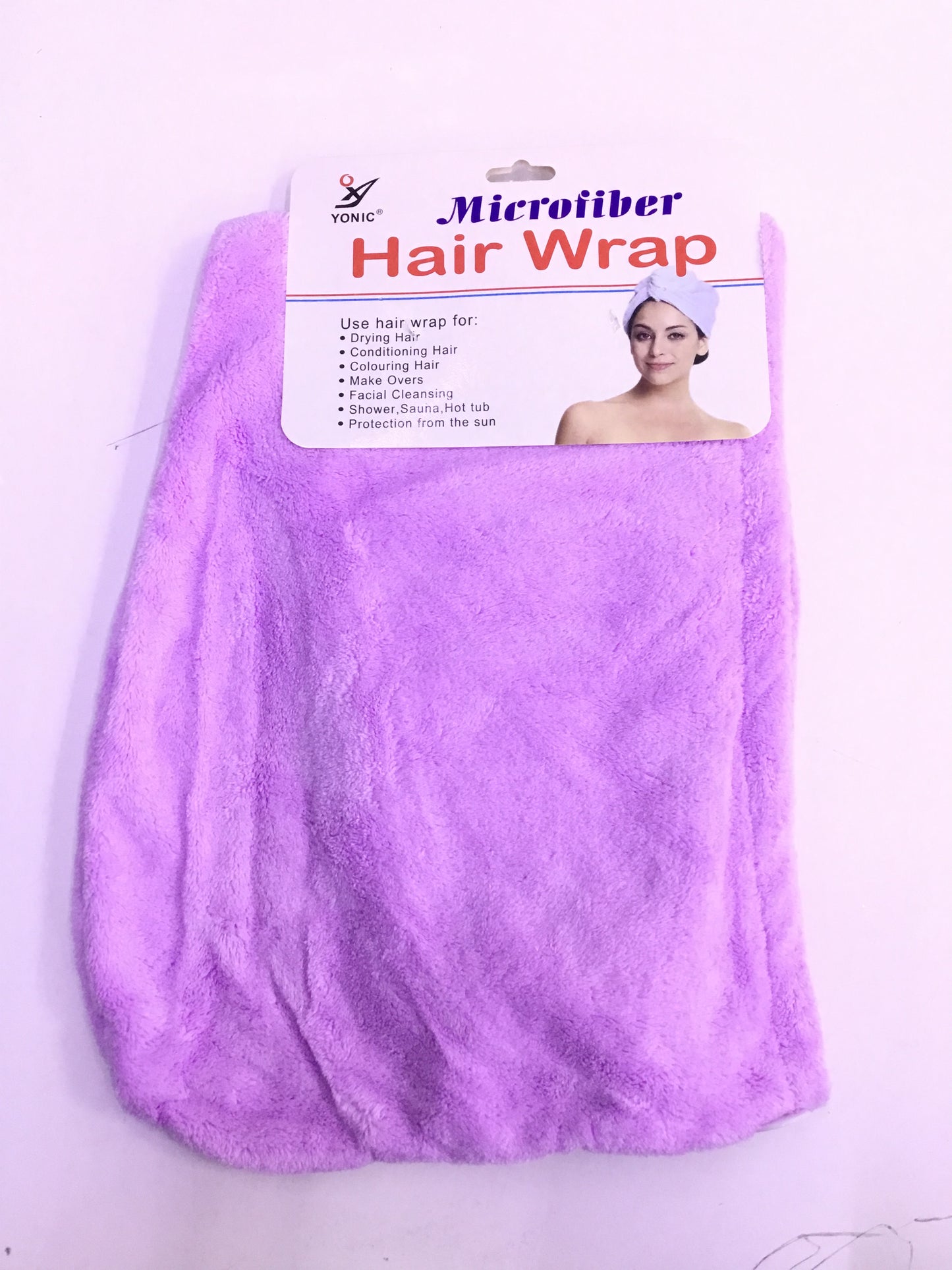Stylish Hair Wrap-01 - NC-83519 (Light Purple) Premium Quality | Durable & Affordable