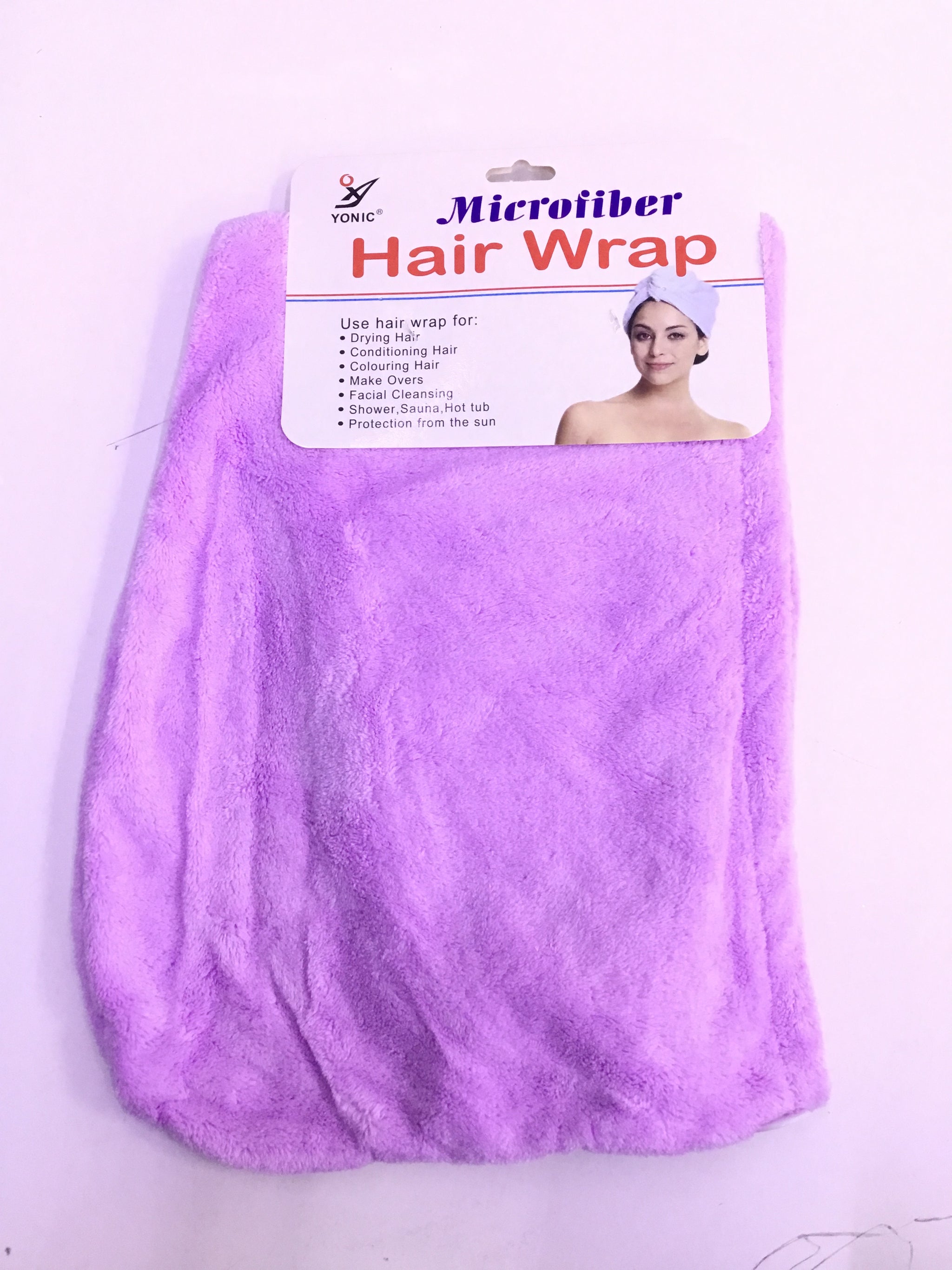 Stylish Hair Wrap-01 - NC-83519 (Light Purple) Premium Quality | Durable & Affordable