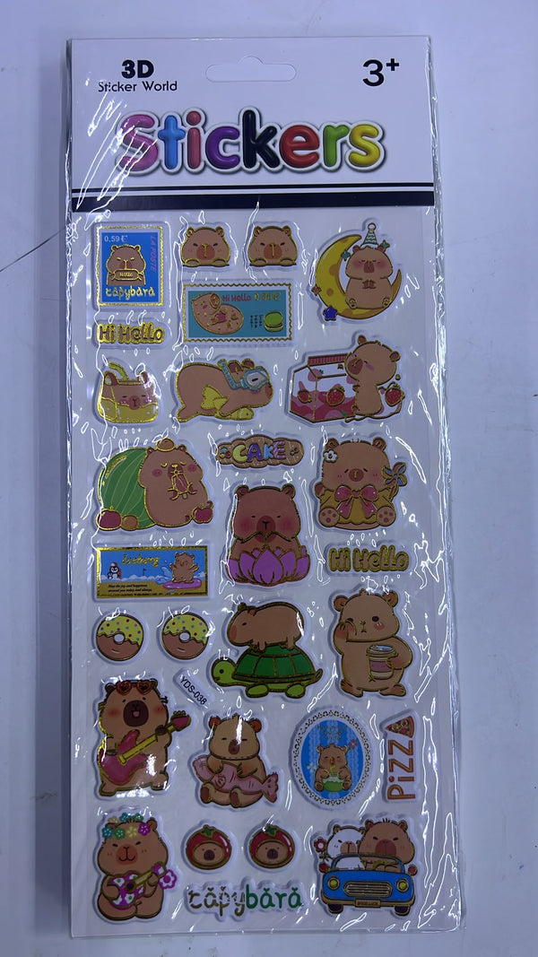One Piece 3D Puffy Stickers – 12 × 25 cm M4