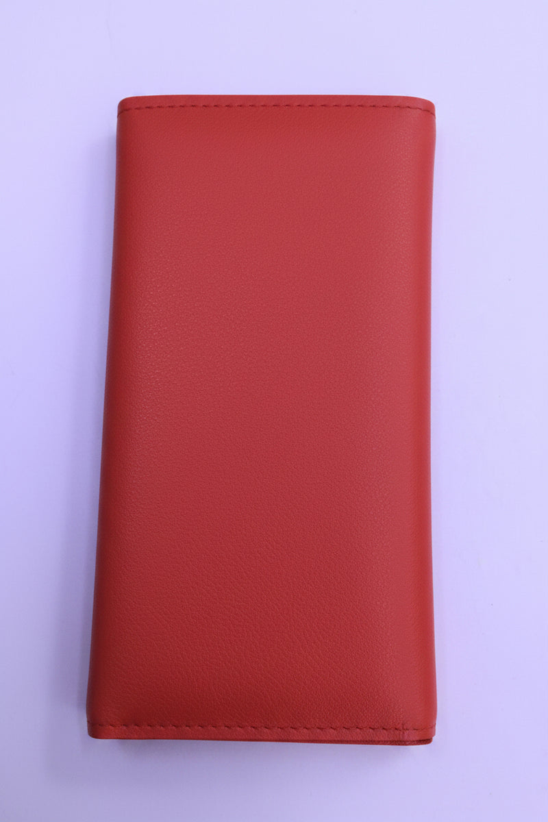 Women's Premium Leather Wallet - Dark Red - ` Durable & Stylish Design