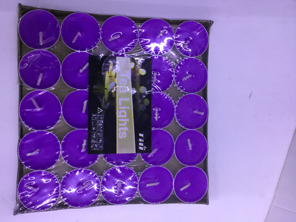 TIU PURPLE Tea Light Candles