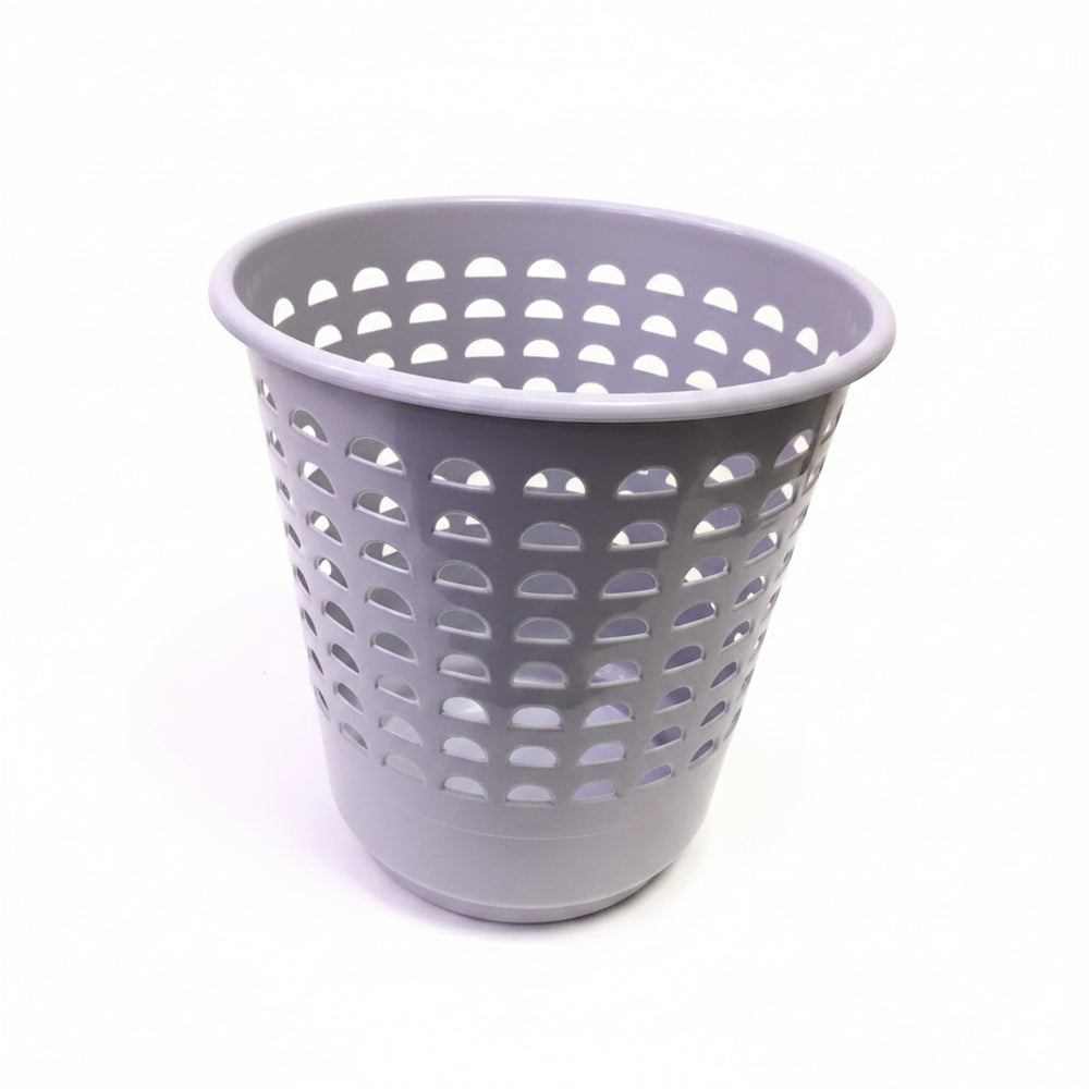 Multipurpose Plastic Waste Paper Basket - Gray - AF- 933| Premium Quality| Best Sell Online