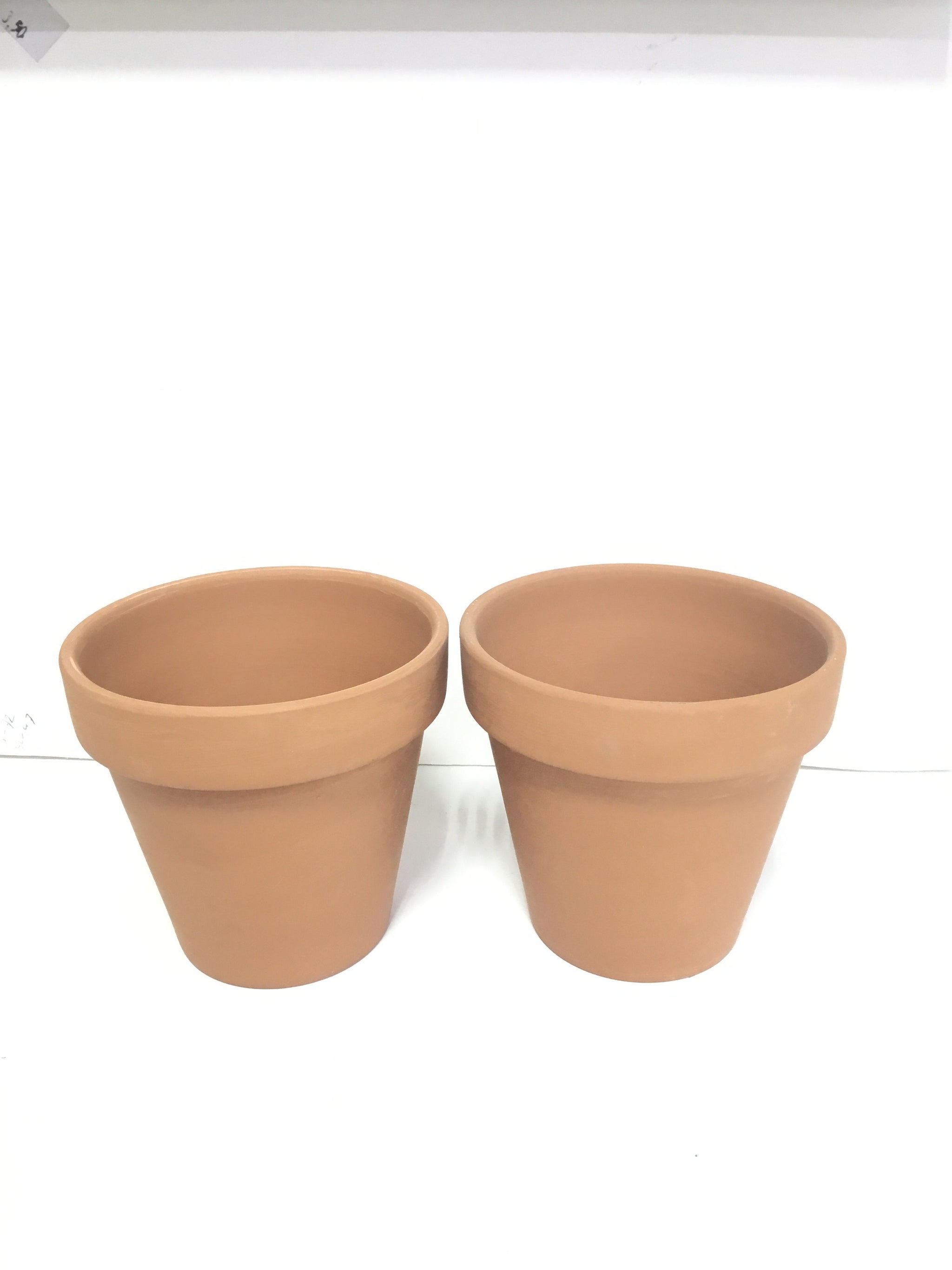 FR Unglazed Flower's Pot -2pcs
