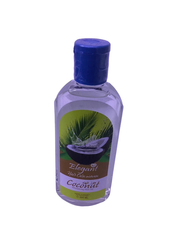Elegant Coconut Moisturizing Hair Oil - 200ml - Premium Quality