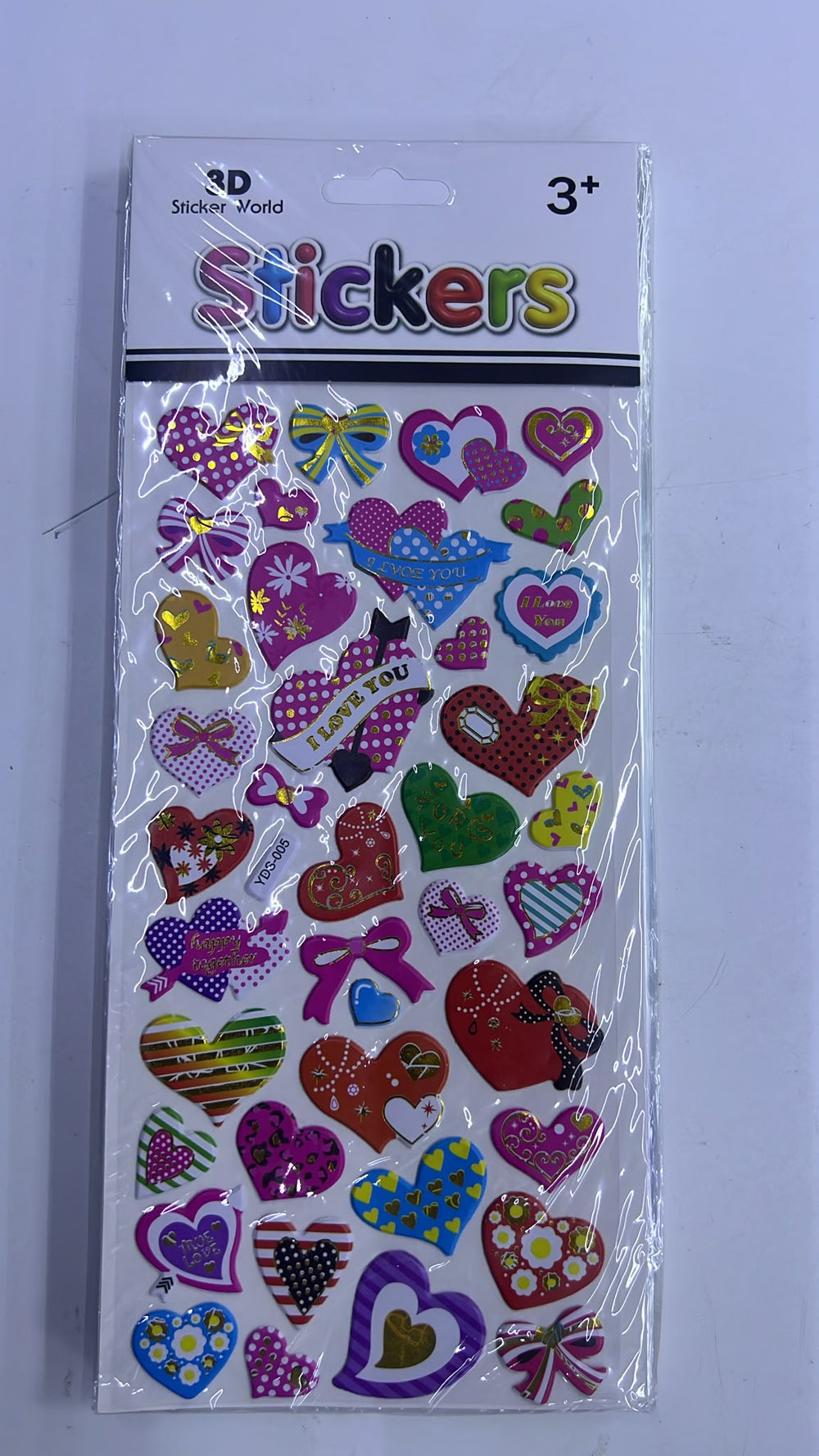 One Piece 3D Puffy Stickers – 12 × 25 cm M9