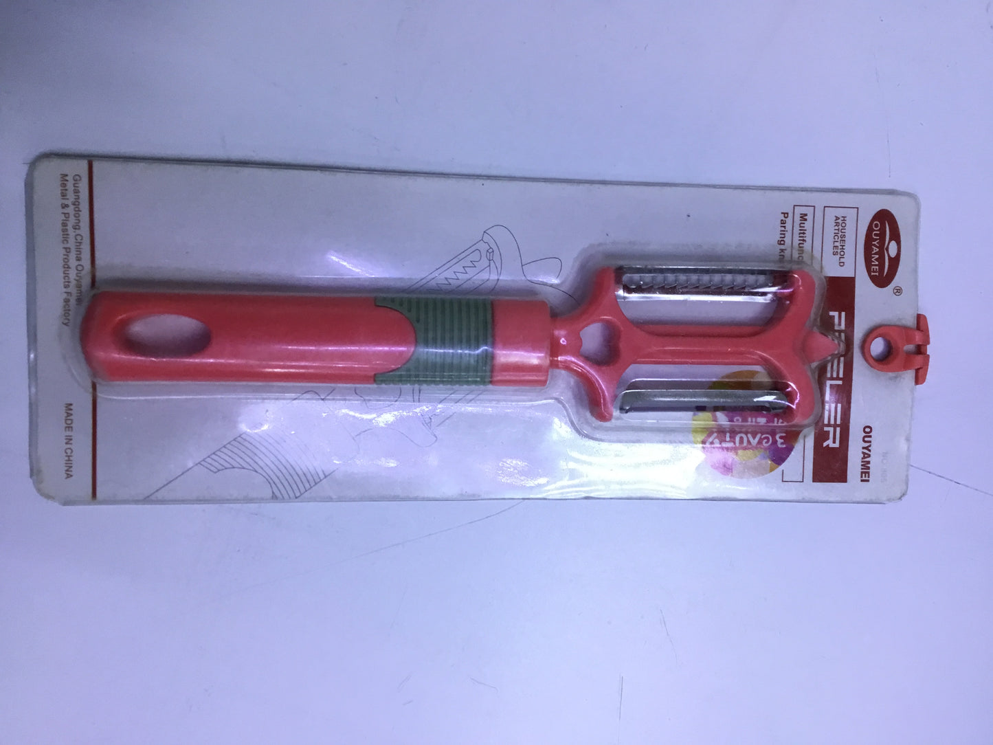 Multifunction Paring Knife Grater (Pink) - WTC-5956| Premium Quality| Best Sell Online