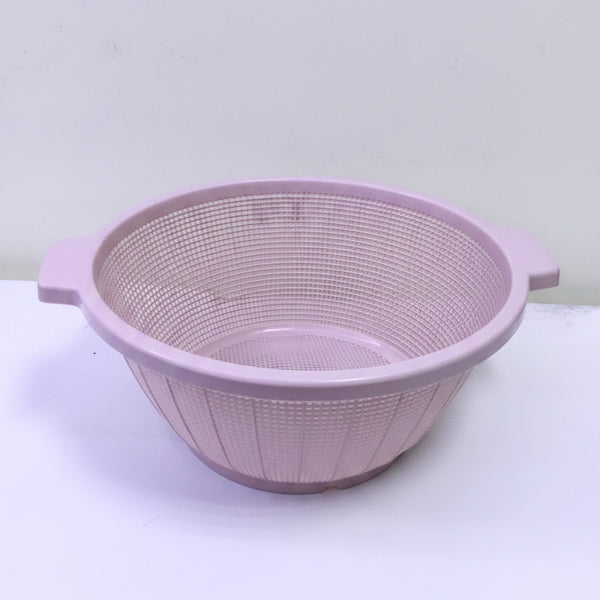 Multipurpose Plastic Basket Rice Drainer - Pink - AF751| Premium Quality| Best Sell Online