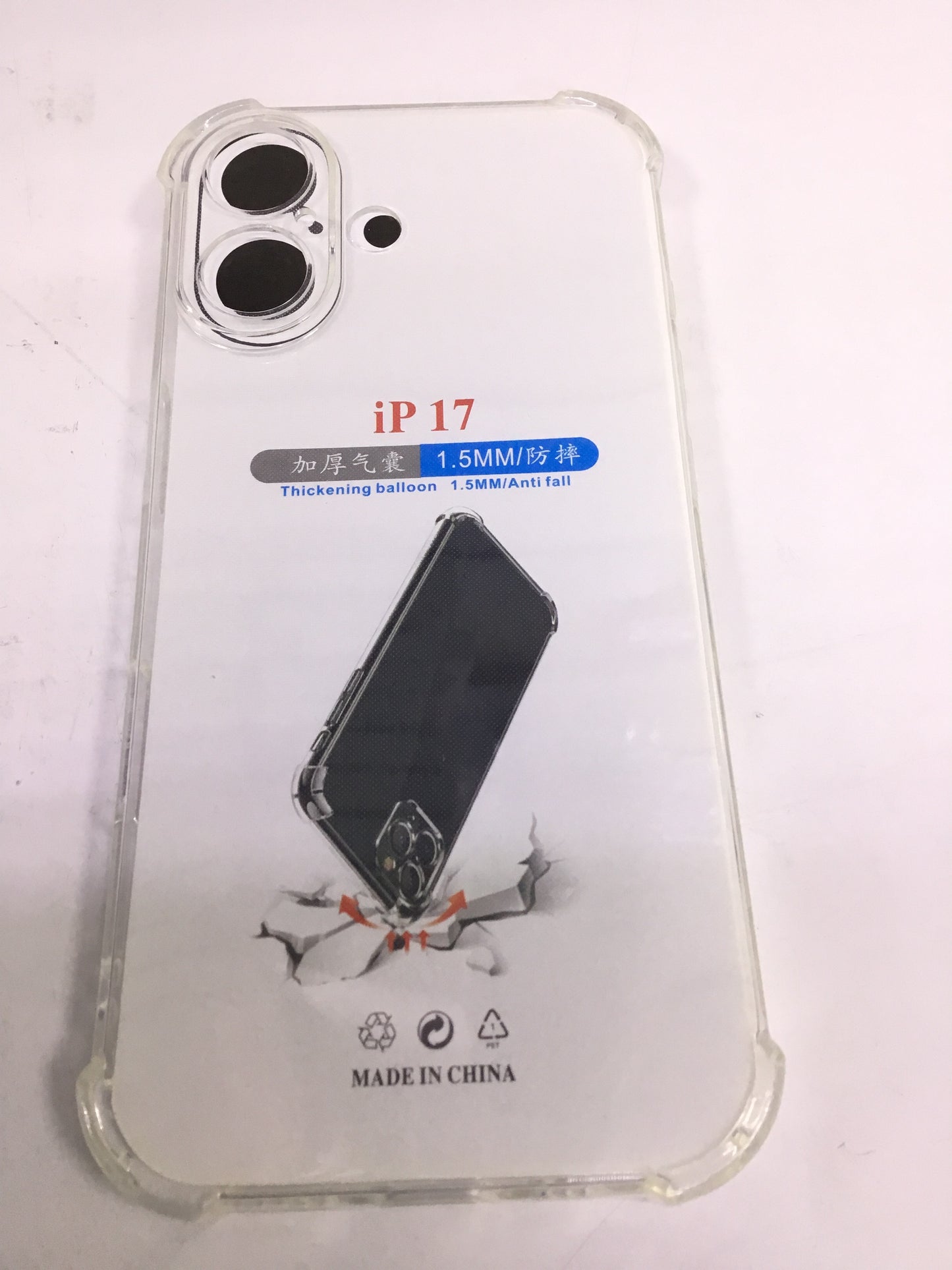 IPhone 17 Transparent Case Protector - 1.5mm | Premium Quality - Best Sell Online