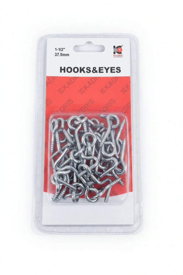 FR KADRIS Hooks &Eyes (HA - 1572) 1-1/2 - 37.5mm Premium Quality