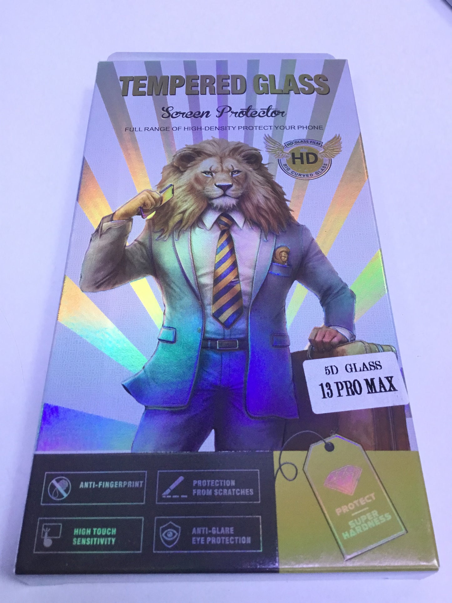 Tempered Glass HD- Screen Protector - 5D - iPhone - 13 Pro Max | Premium Quality - Best Sell Online