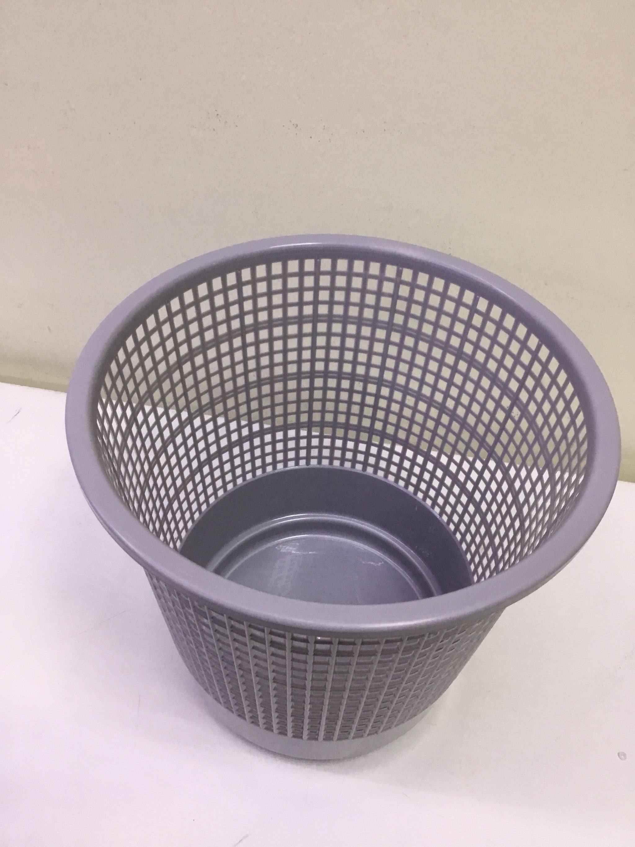 Multipurpose Plastic Waste Paper Basket - Gray (Small) - AF- 583| Premium Quality| Best Sell Online