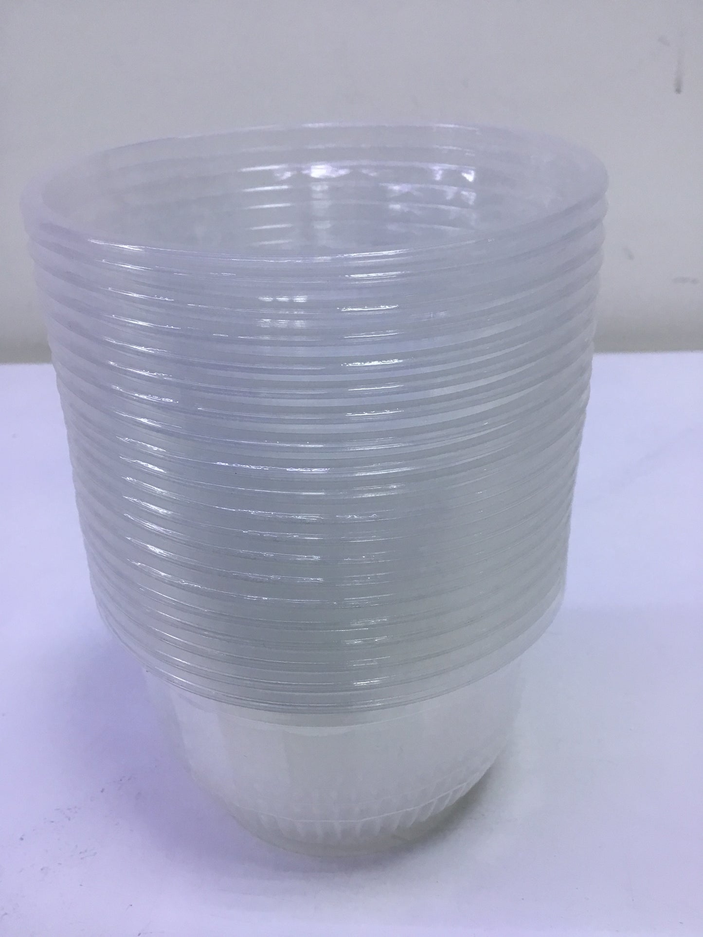 Disposable Plastic Bowl - 450ml - 20pcs - WH-3342
