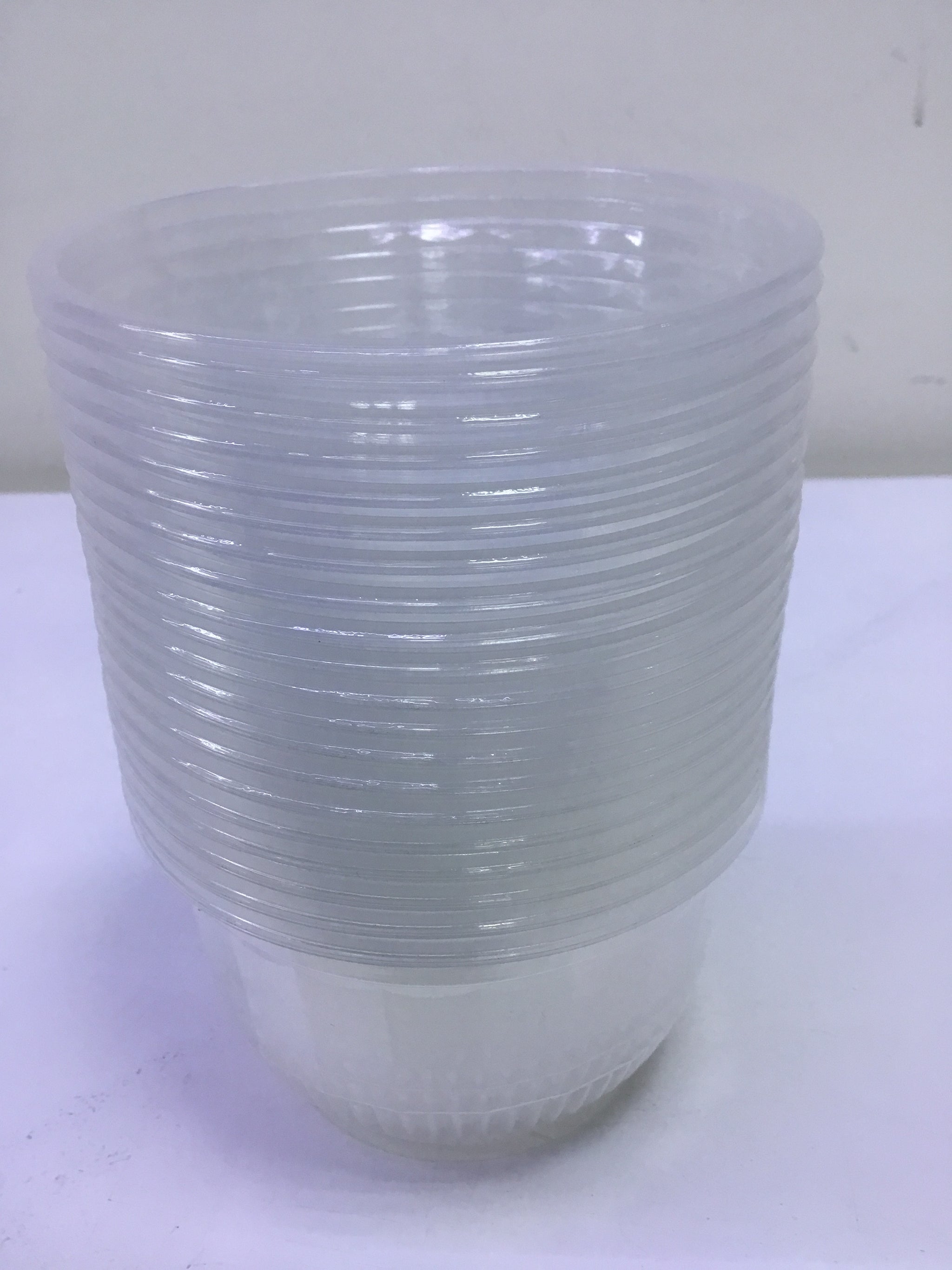 Disposable Plastic Bowl - 450ml - 20pcs - WH-3342