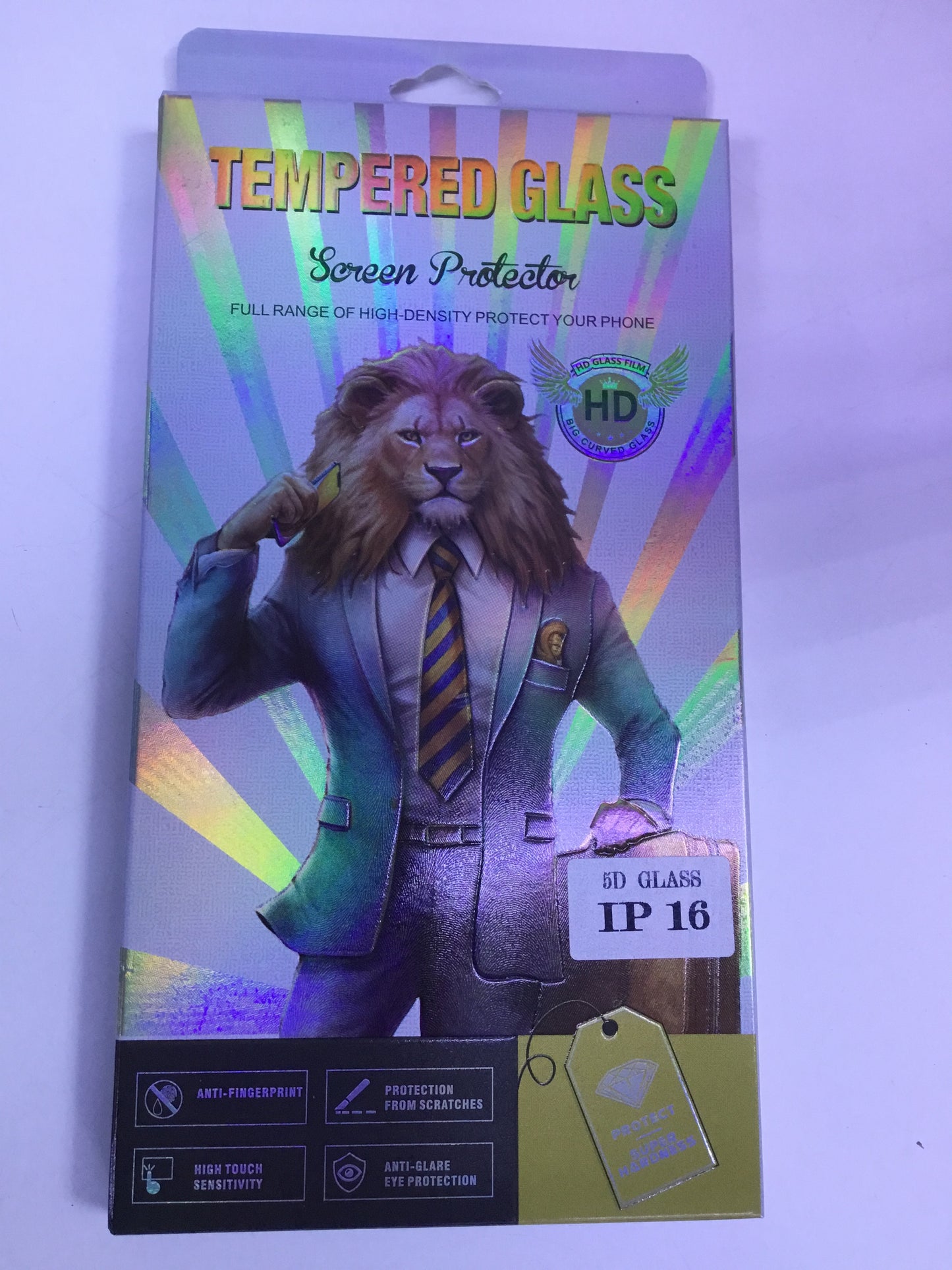 Tempered Glass HD- Screen Protector - 5D - iPhone -16 | Premium Quality - Best Sell Online