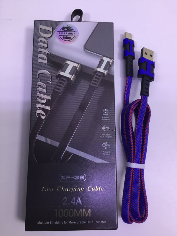Fast Charging Cable TPC - XF-38 (1000mm/2.4A) | Premium Quality - Best Price Online