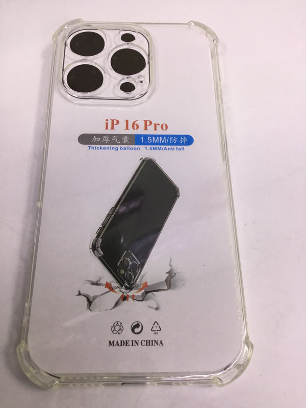 iPhone 16 Pro Transparent Case Protector - 1.5mm | Premium Quality - Best Sell Online