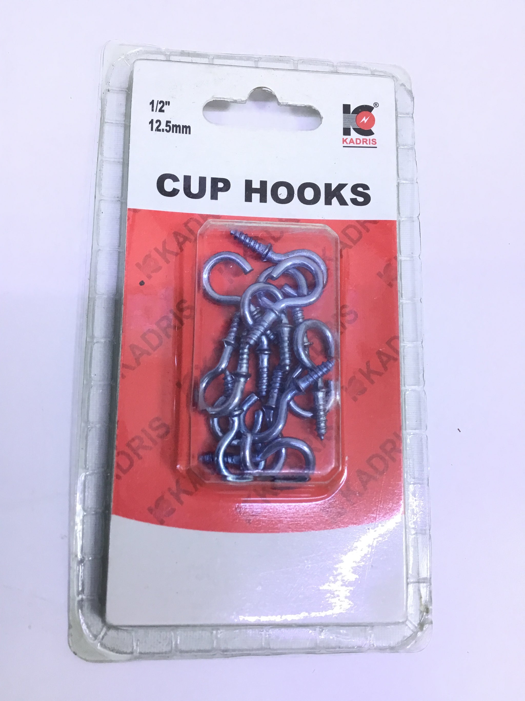FR KADRIS Cup Hooks (HA - 1585) 1/2 - 12.5mm Premium Quality