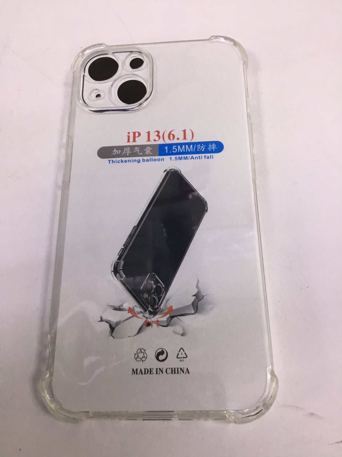 iPhone 13(6.1) Transparent Case Protector - 1.5mm | Premium Quality - Best Sell Online