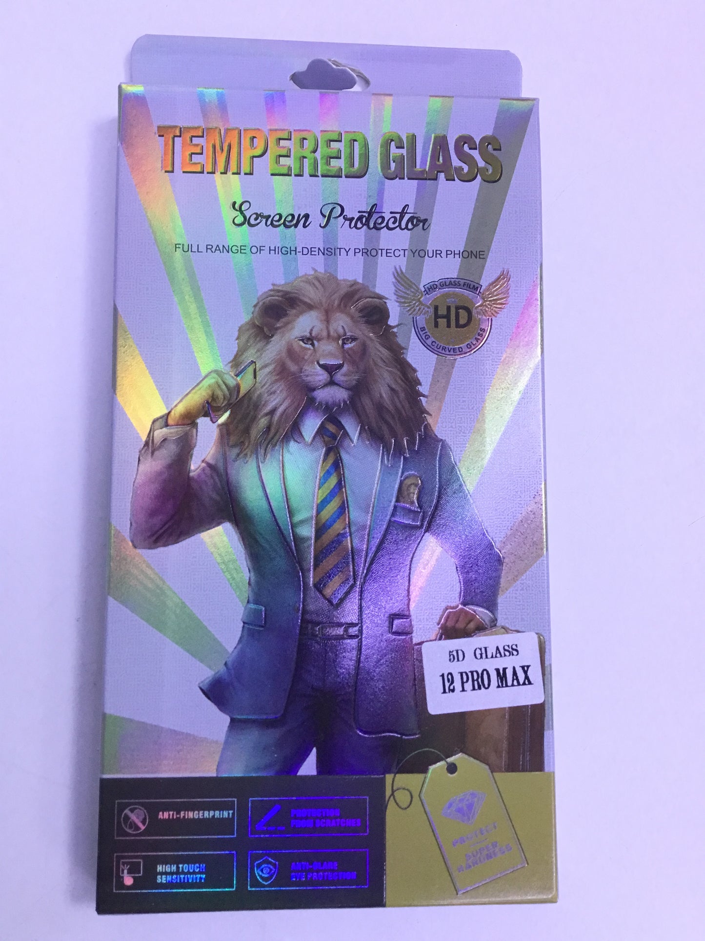 Tempered Glass HD- Screen Protector - 5D - iPhone - 12 Pro Max | Premium Quality - Best Sell Online