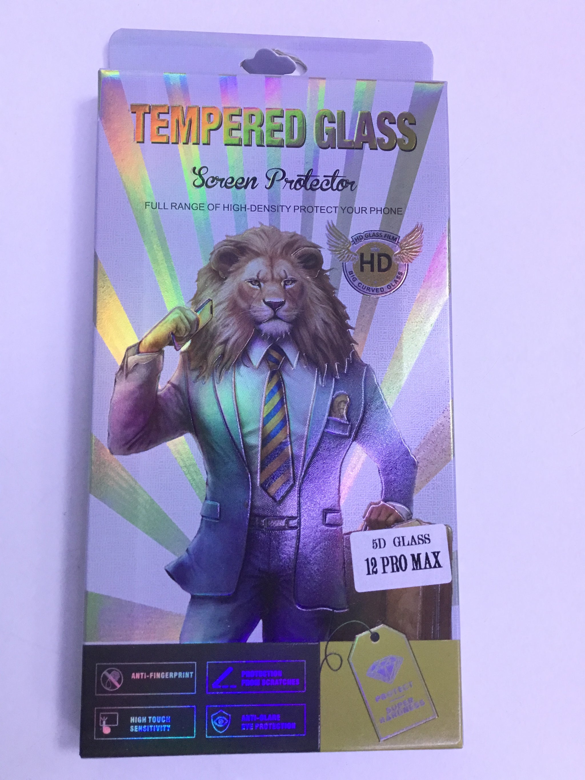 Tempered Glass HD- Screen Protector - 5D - iPhone - 12 Pro Max | Premium Quality - Best Sell Online