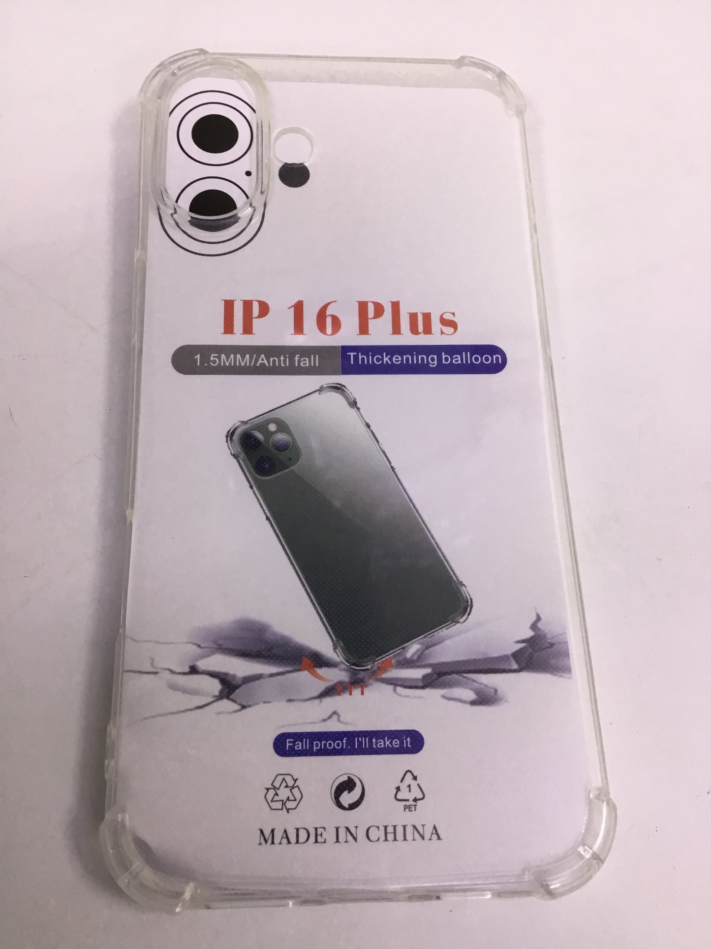 iPhone 16 Plus Transparent Case Protector - 1.5mm | Premium Quality - Best Sell Online