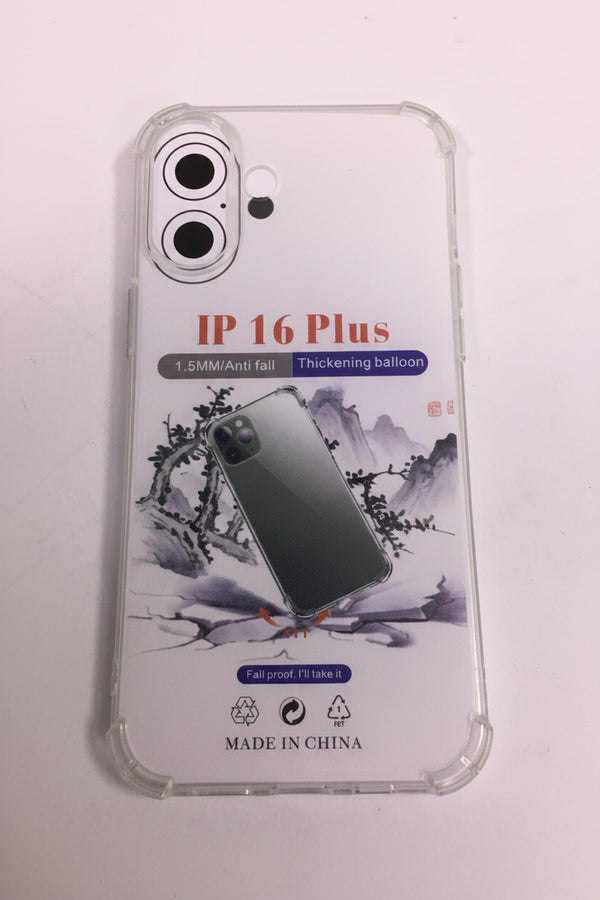 iPhone 16 Plus Transparent Case Protector - 1.5mm | Premium Quality - Best Sell Online