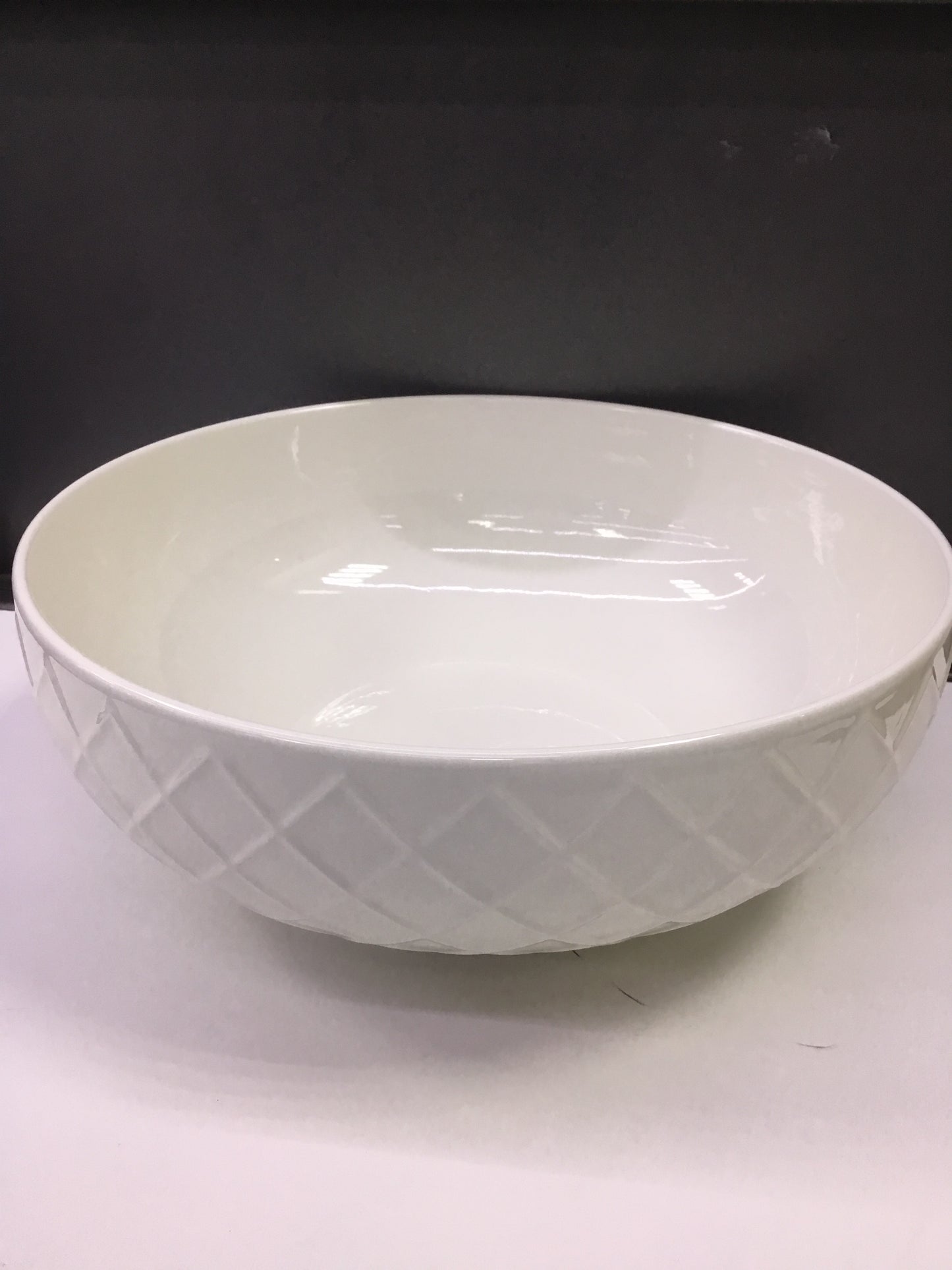 White Round Bowl