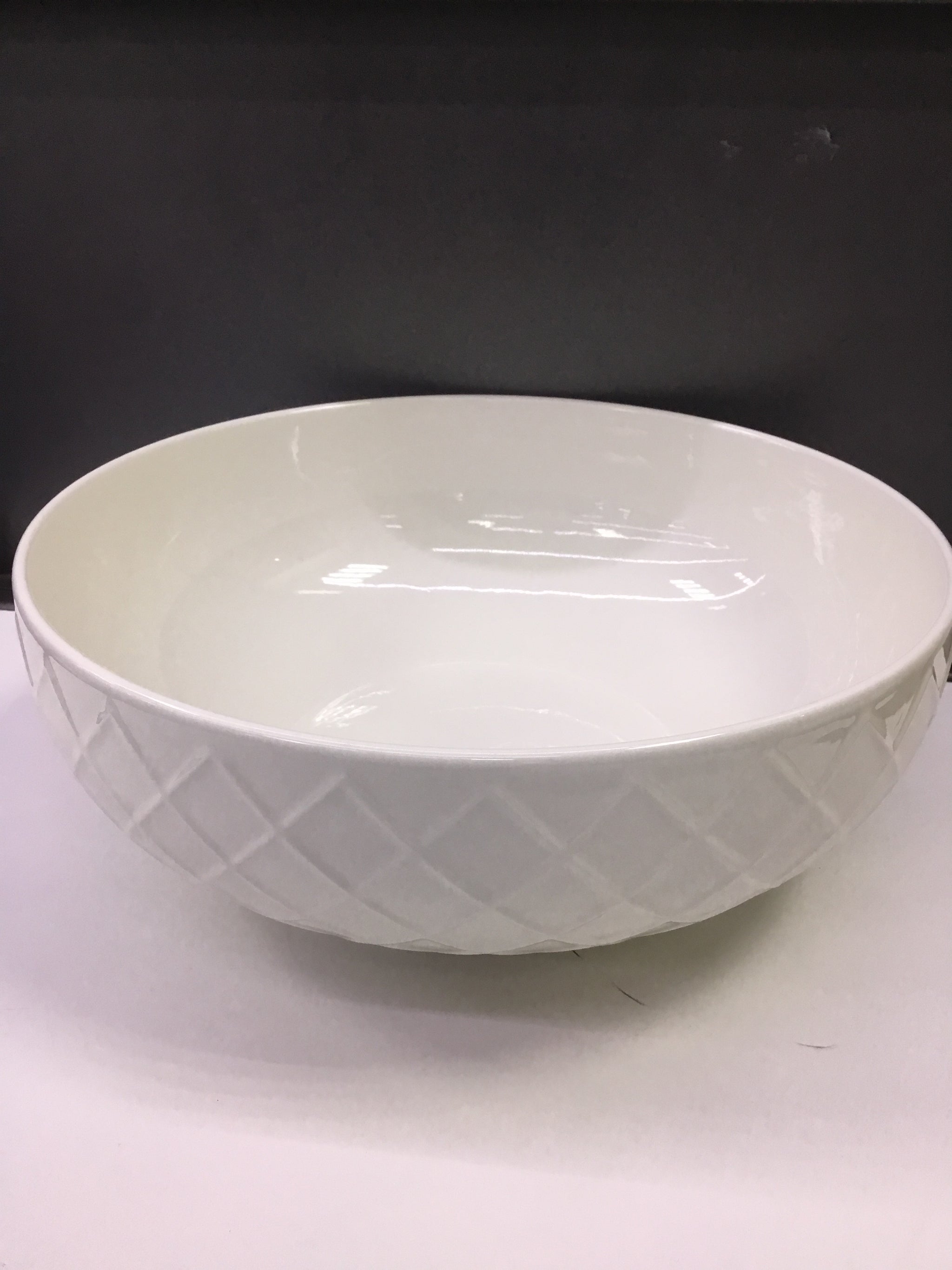 White Round Bowl