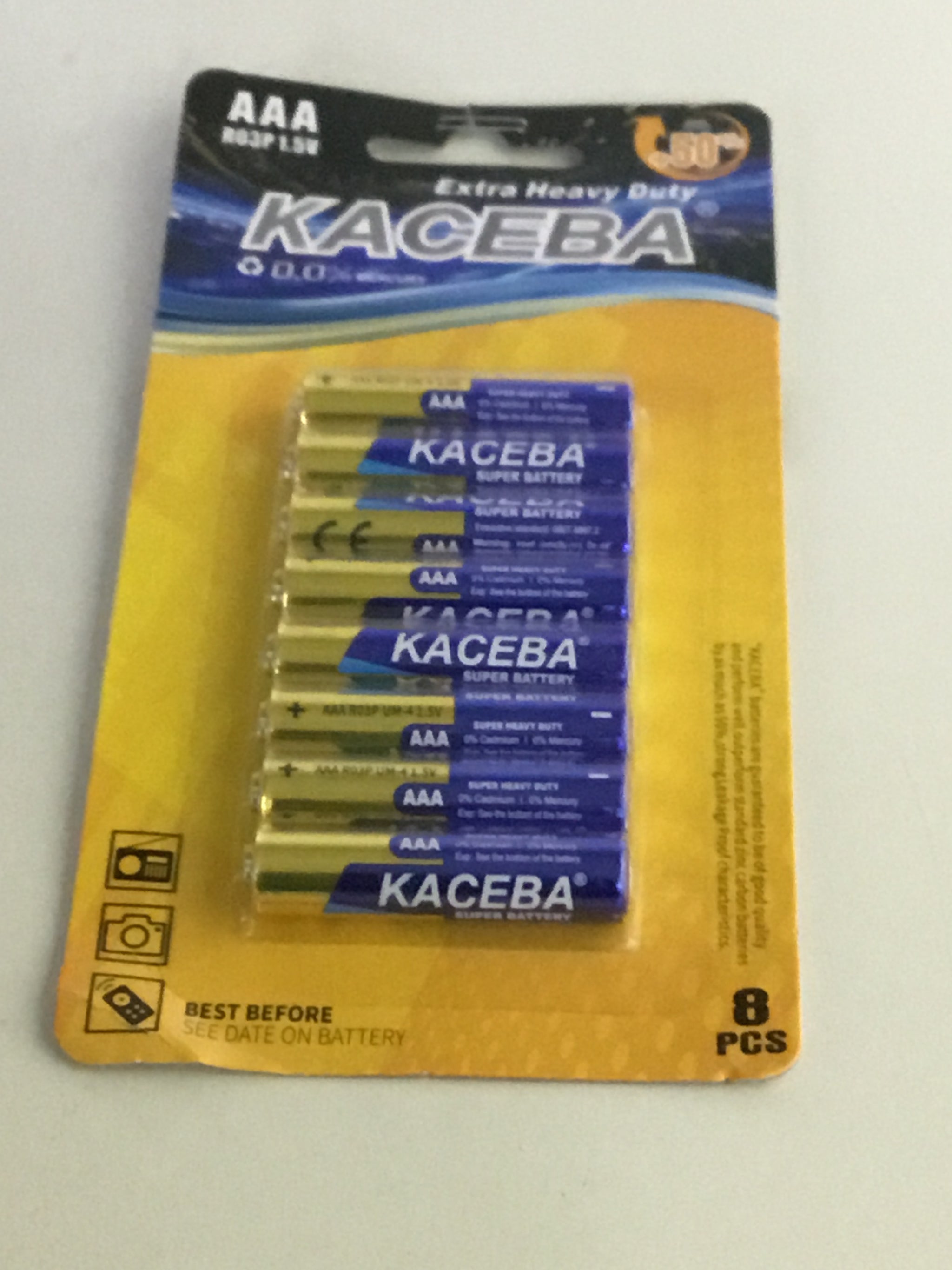 Kaceba Super Battery - 8pcs - EF-80074