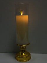 FR Home Decorative Flameless LED Candle - (6.5*6.5*21cm)