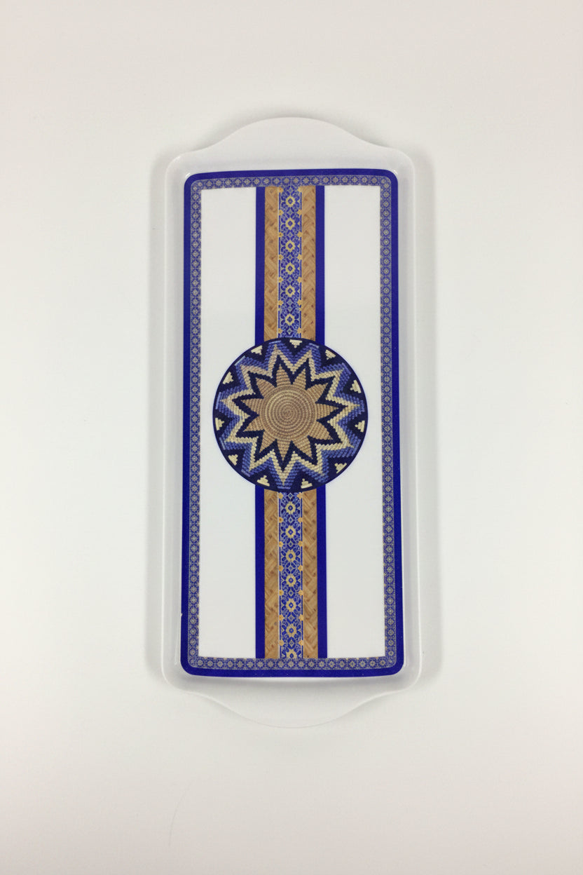 Decorative Rectangular Melamine Tray - NA-76199-P