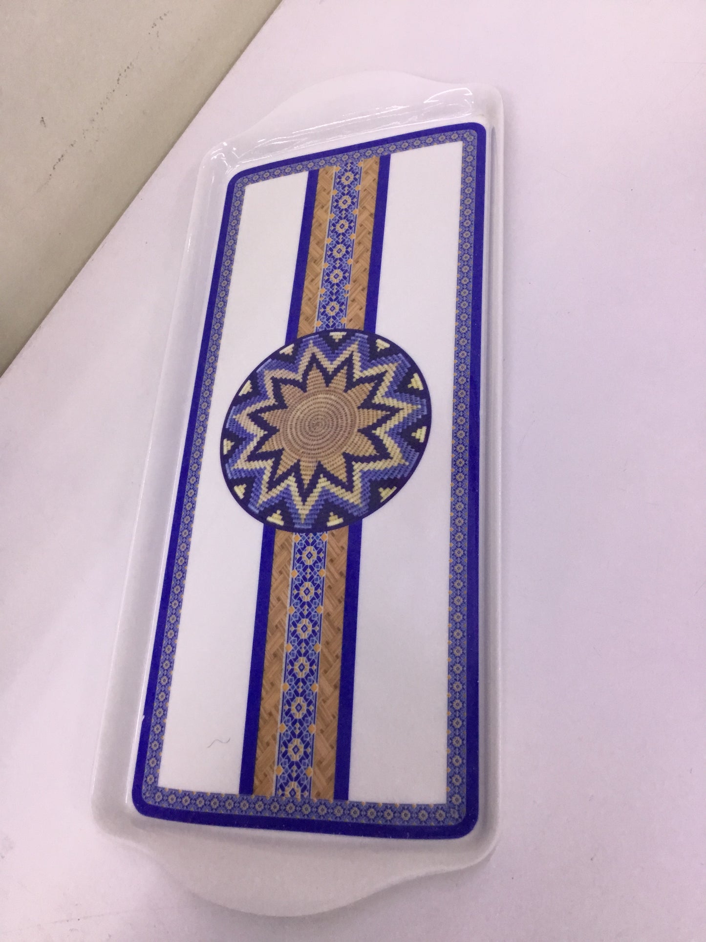 Decorative Rectangular Melamine Tray - NA-76199-P