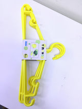 Yimeng Fashio Plastic Cloth Hunger- Yellow (6pcs)- 40cm - WTC- 7830 | Premium Quality - Best Sell Online