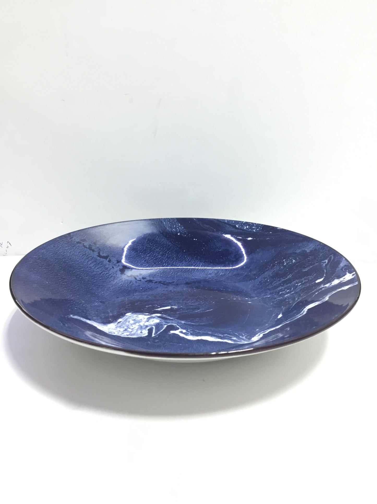 FR Blue With White Shade Ceramic Bowl -M