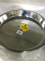 Stainless Steel Round Tray - 38cm- IE-57469