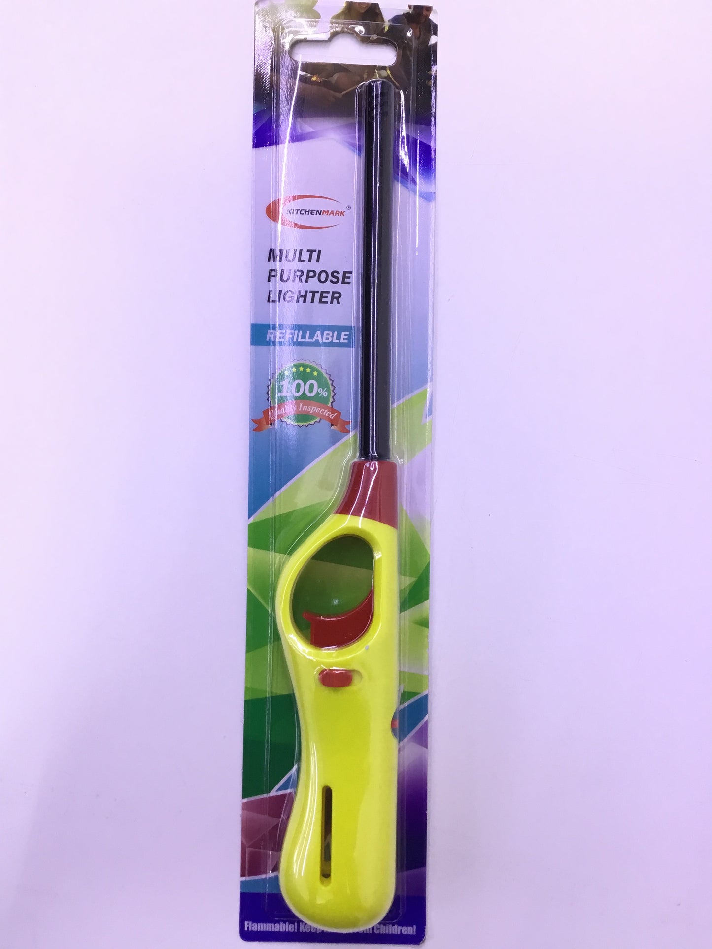Multi-Purpose Lighter Red-Yellow - 42005| Premium Quality| Best Sell Online