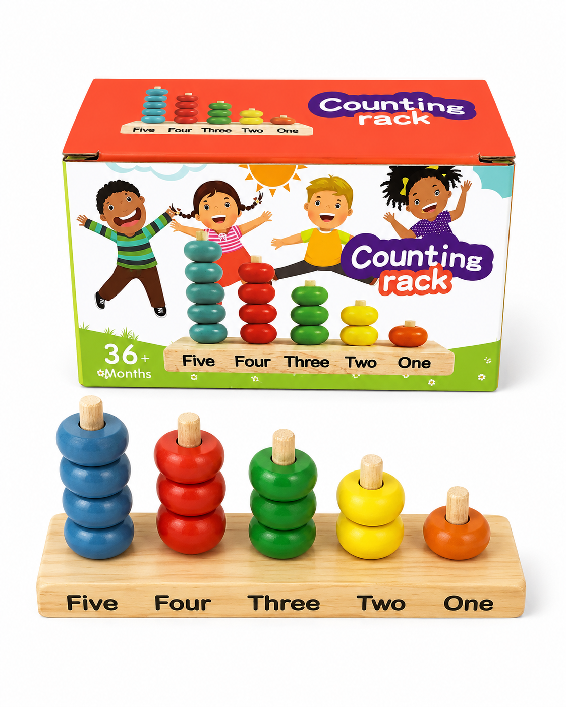 Durable Kids' Counting Rack - ST7137 - Premium Quality & Best Price