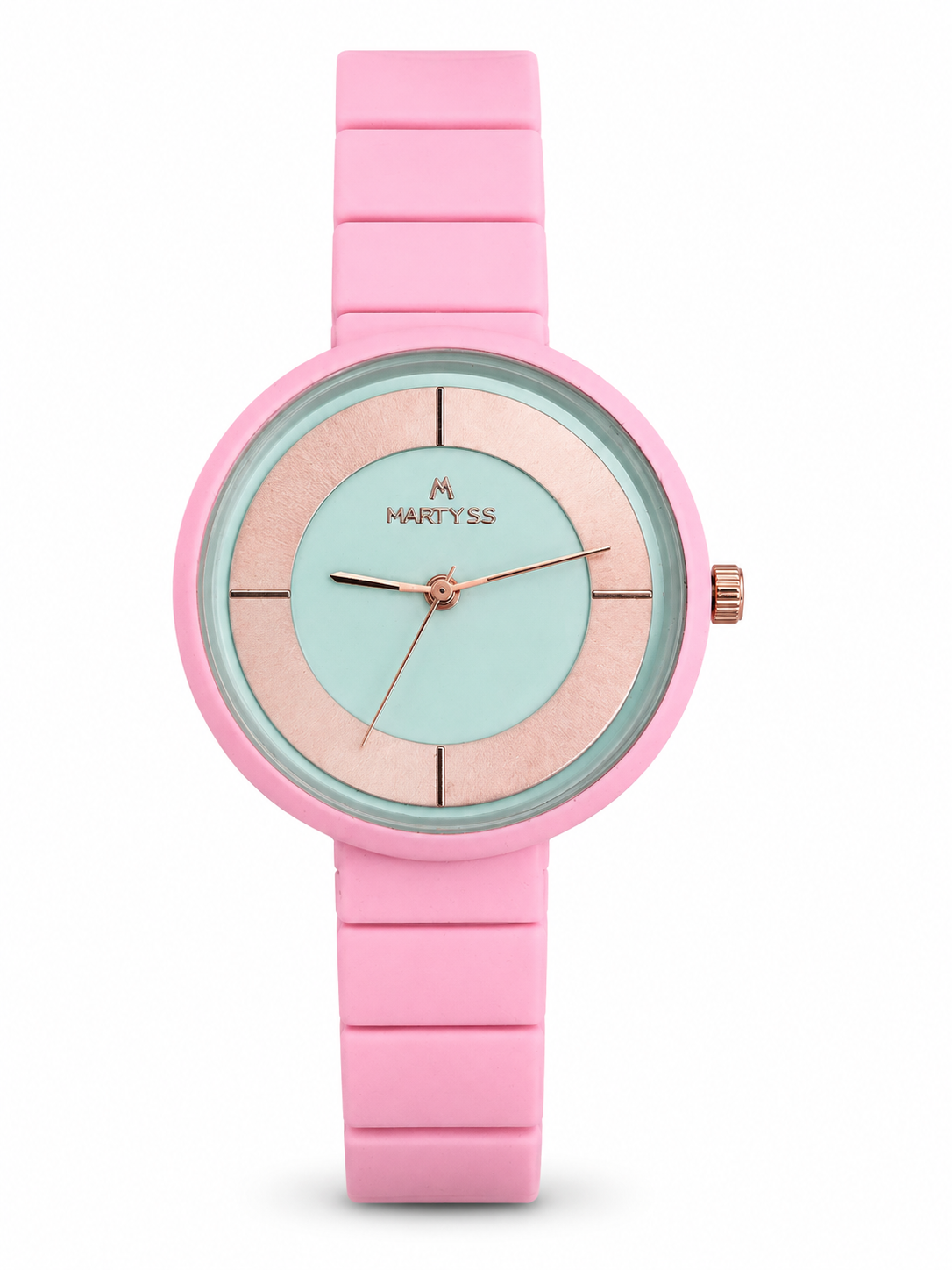 Elegant Pink Fashion Watch 0X12 - Durable & Comfortable