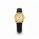 Premium Stylish Black Leather Watch 0X2 - Modern, Durable & Comfortable