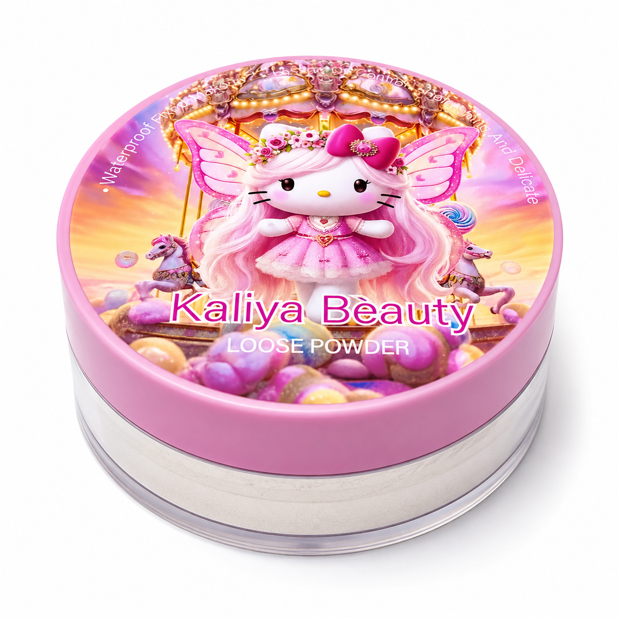 Kaliya Beauty Loose Powder - Water proof Fixed Makeup - 24hrs