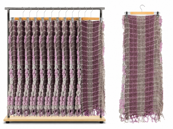 Luxury 3D Floral Scarf /Shawl F-93 - Best Sell Online