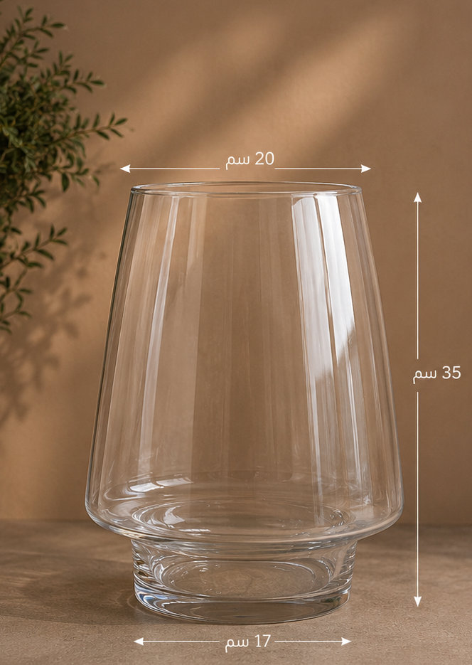 Decorative  Glass Flower Vase - 67BV- Premium Quality | Best Sell Online