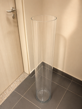 Clear Cylinder Glass Vase -XL-2 | 20cm×100cm×20cm