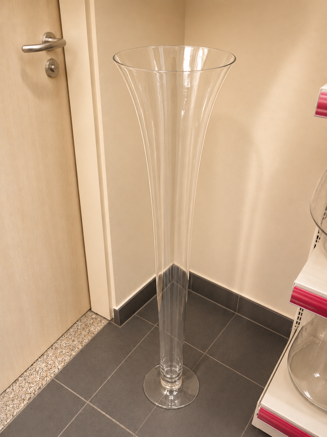 Tower Trumpet Glass Vase -XL-3 | 22cm×100cm×19cm