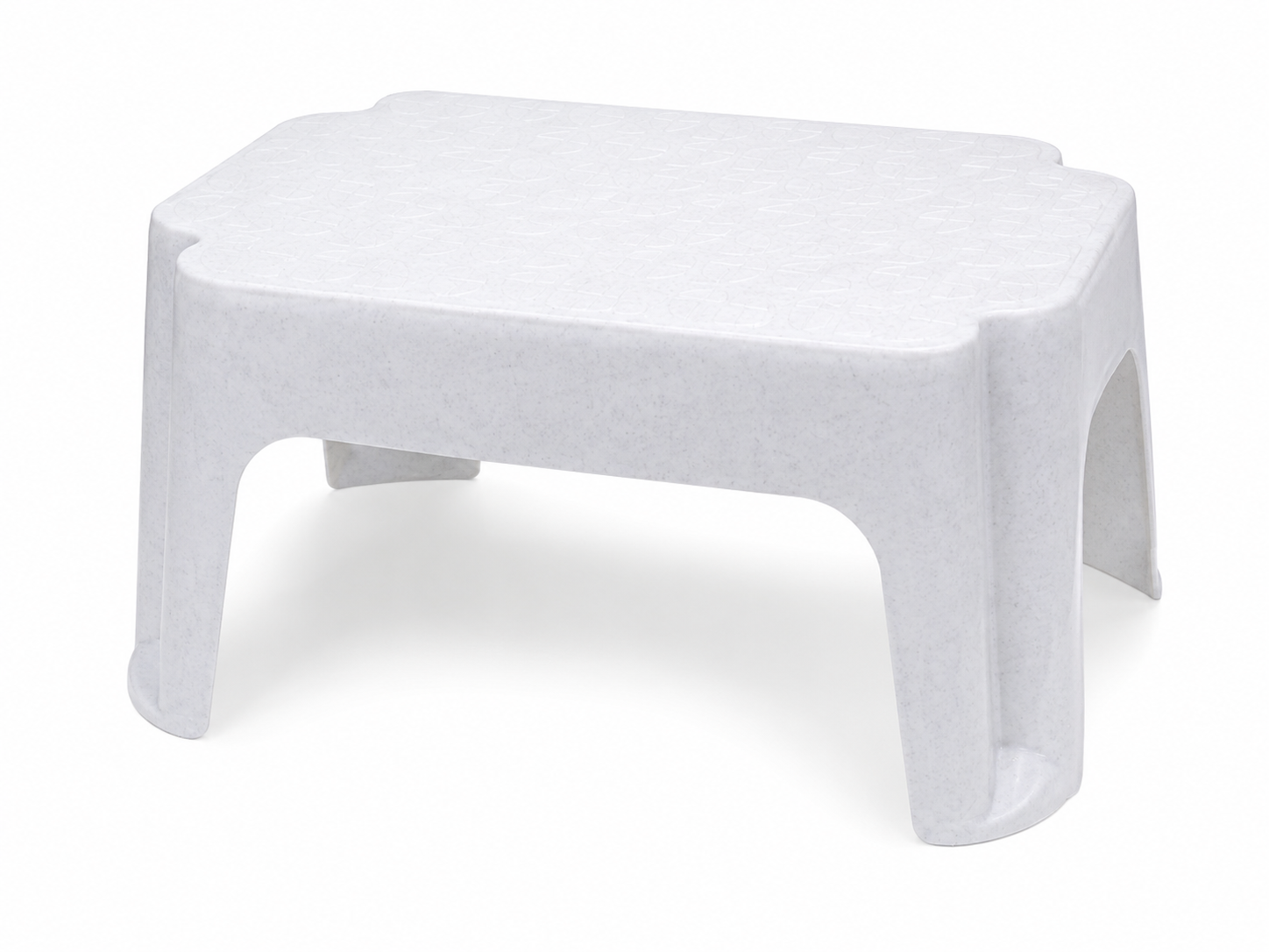 Kids Multipurpose Plastic Stool - White - AF-912